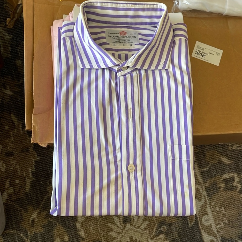 Frank Rostron - MENS Button Down - XXL